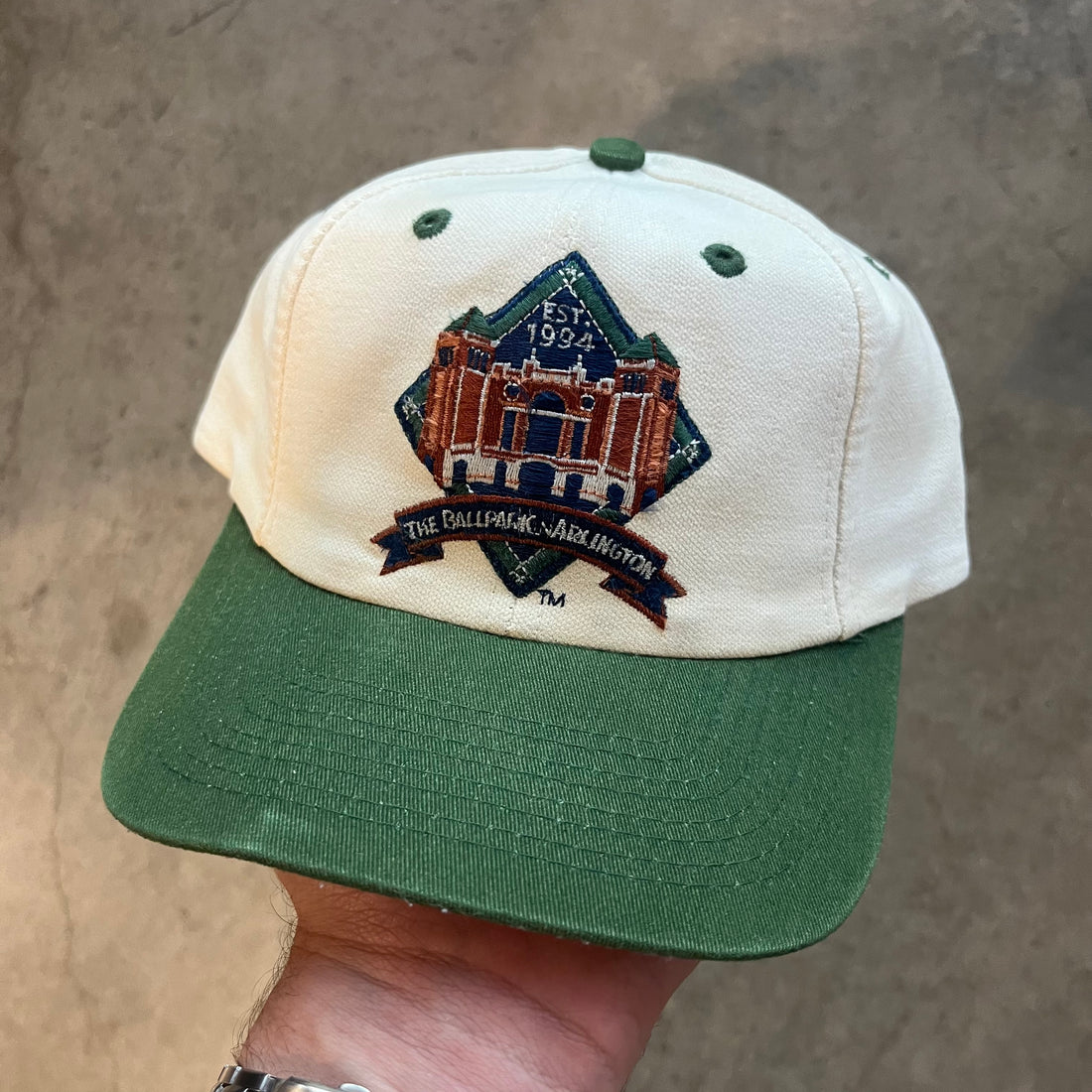 90s Rangers Ballpark Snapback