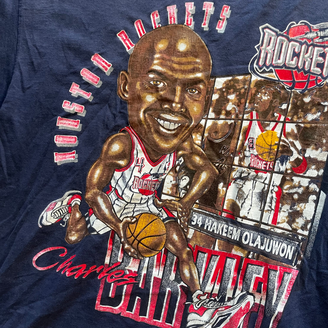 XXL 90s Charles Barkley Rockets Tee