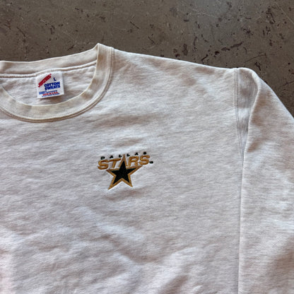 L 90s Dallas Stars Crewneck