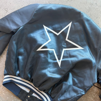 XL 90s Dallas Cowboys Chalk Line Bomber