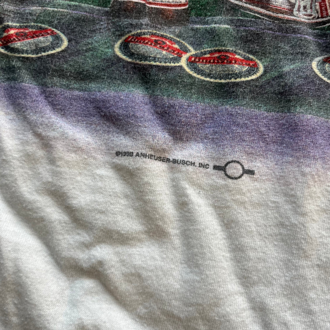 XL 98 Budweiser Lizard Tee