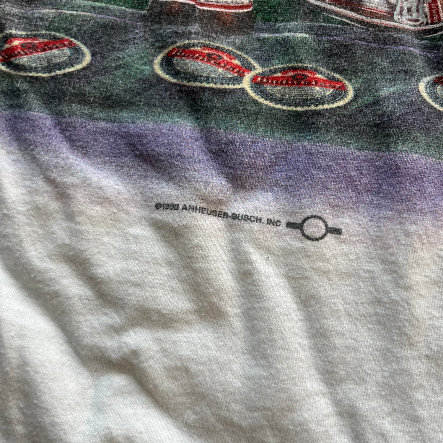 XL 98 Budweiser Lizard Tee