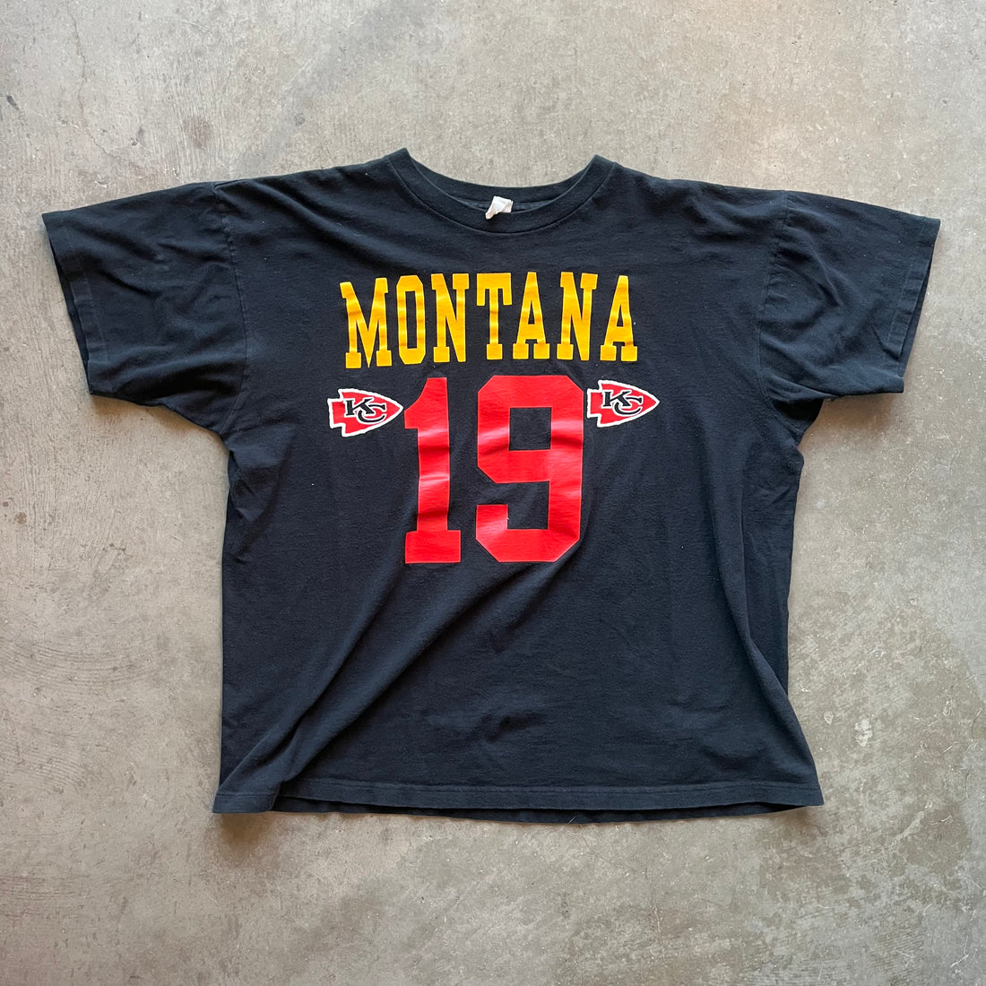 XL 90s Chiefs Montana Tee