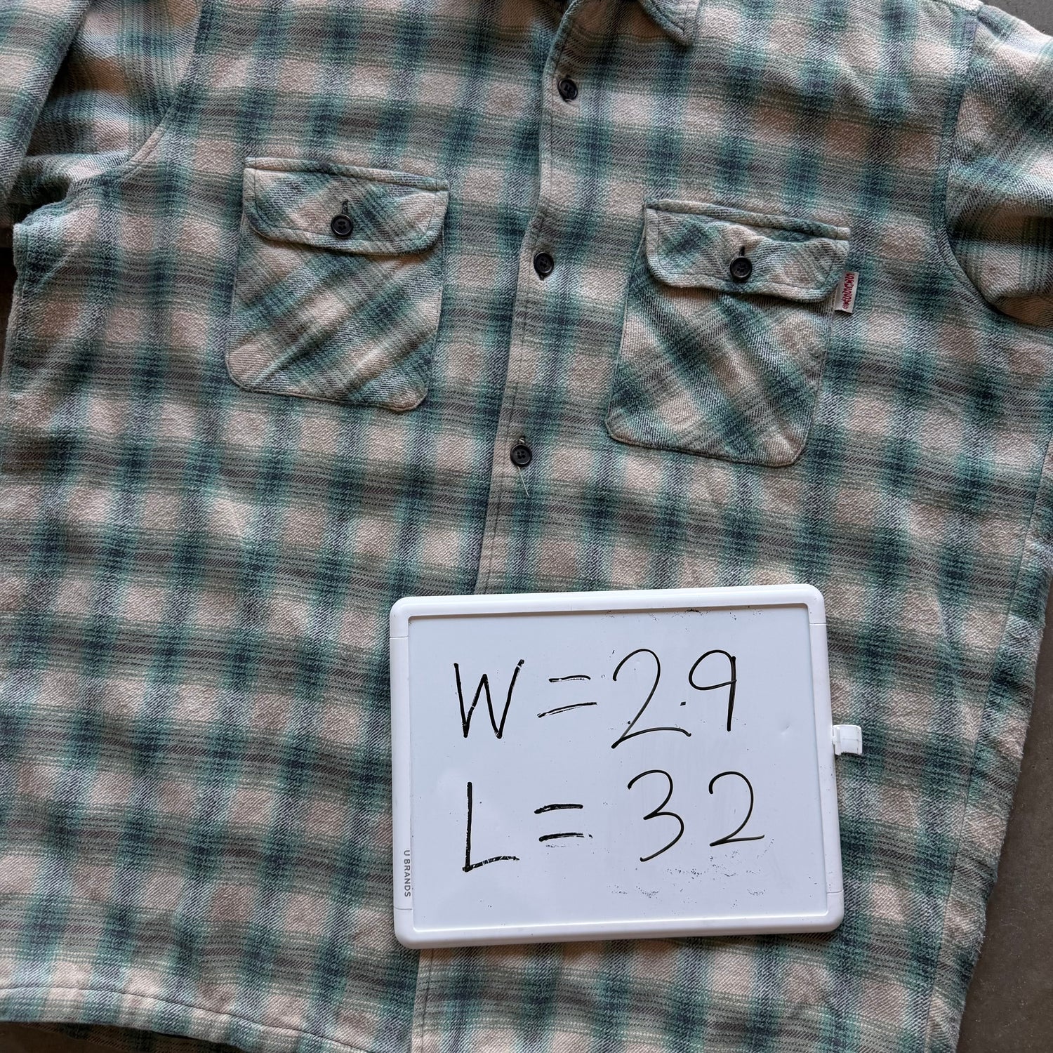 XL Stussy Outer Gear Padded Flannel