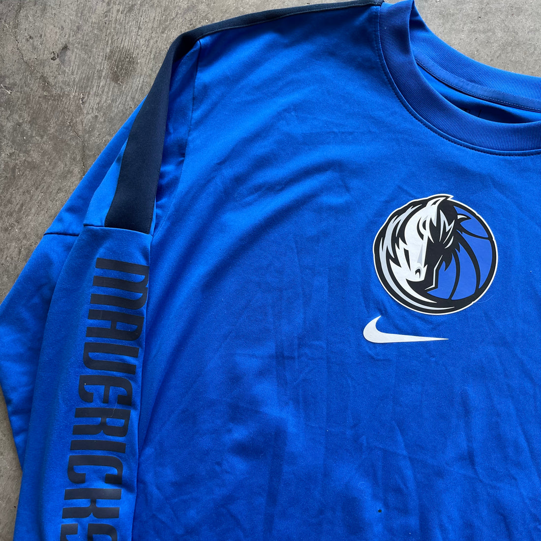 S Mavs Warm Up Tee