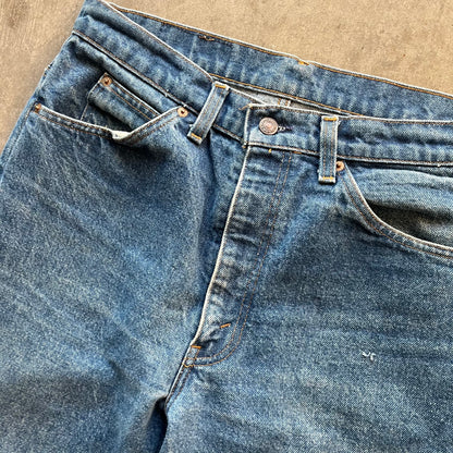 33x34 1971 Levis 20517 Orange Tab Jeans