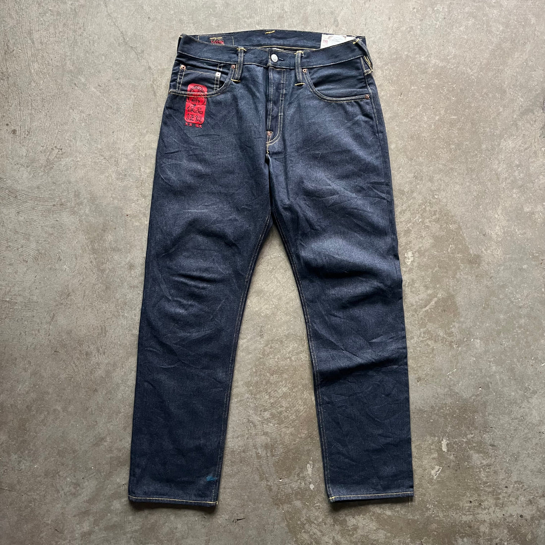 32x31 00s Gold Evisu Jeans