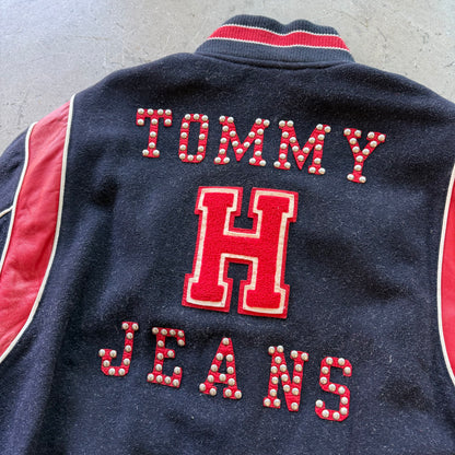 XL 00s Tommy Hilfiger Studded Bomber