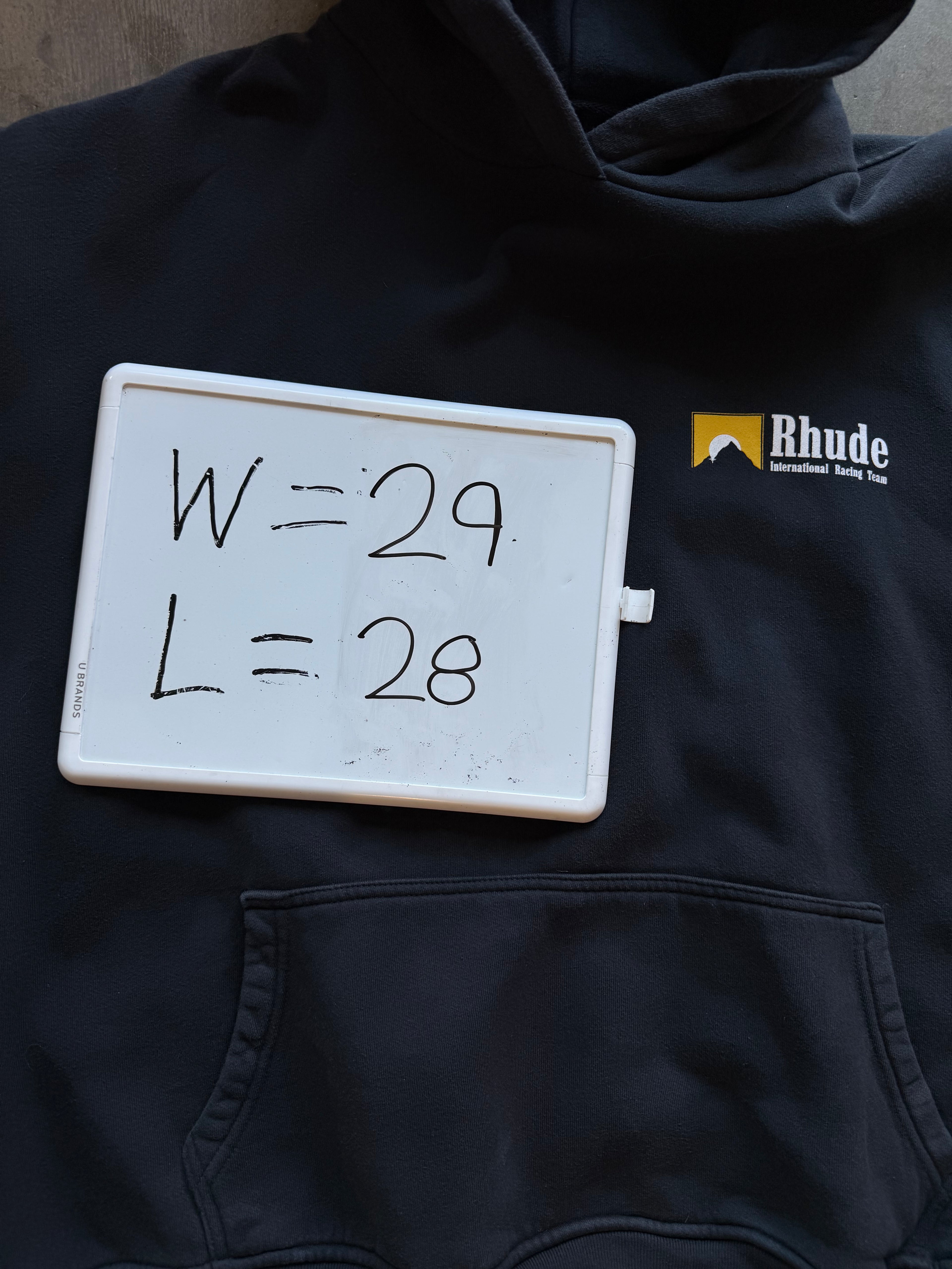 XXL Rhude International Racing Hoodie