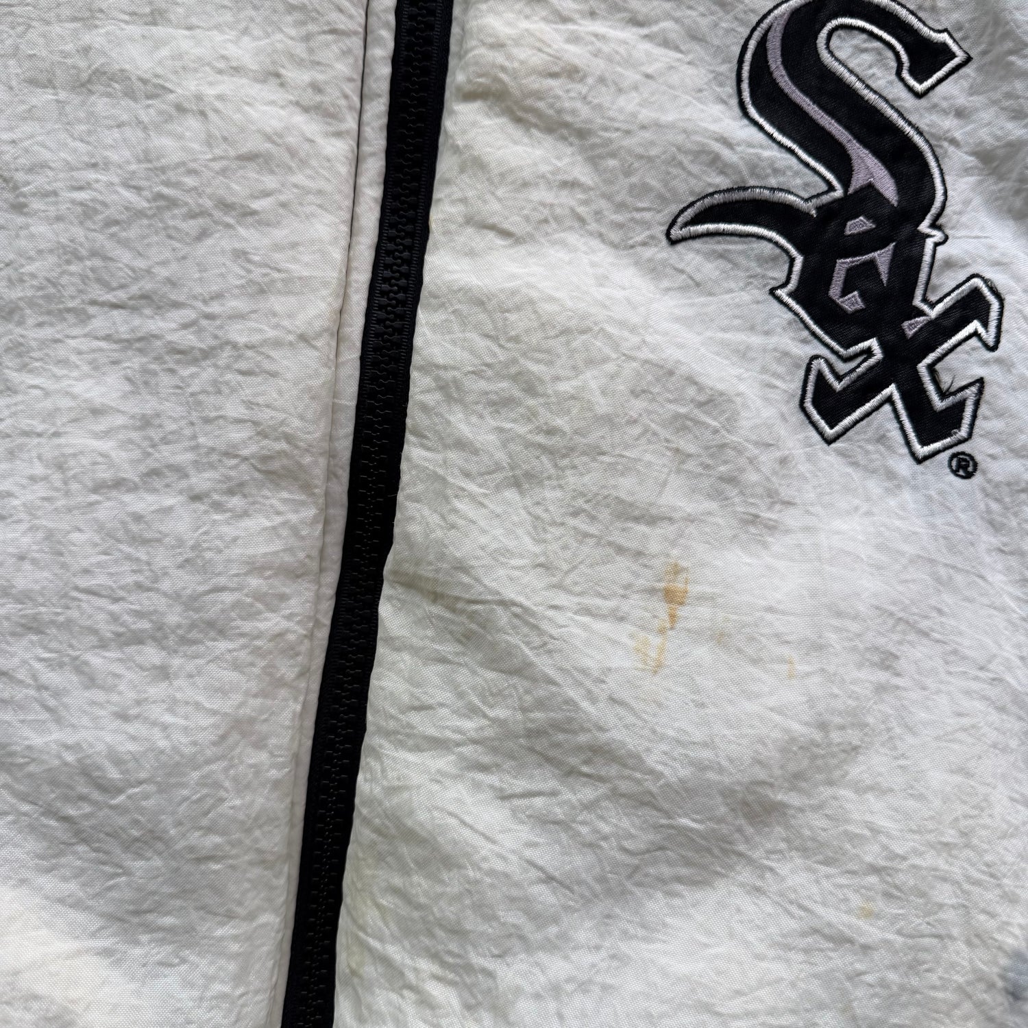 L 90s Reversible Pro Player White Sox Hoodie
