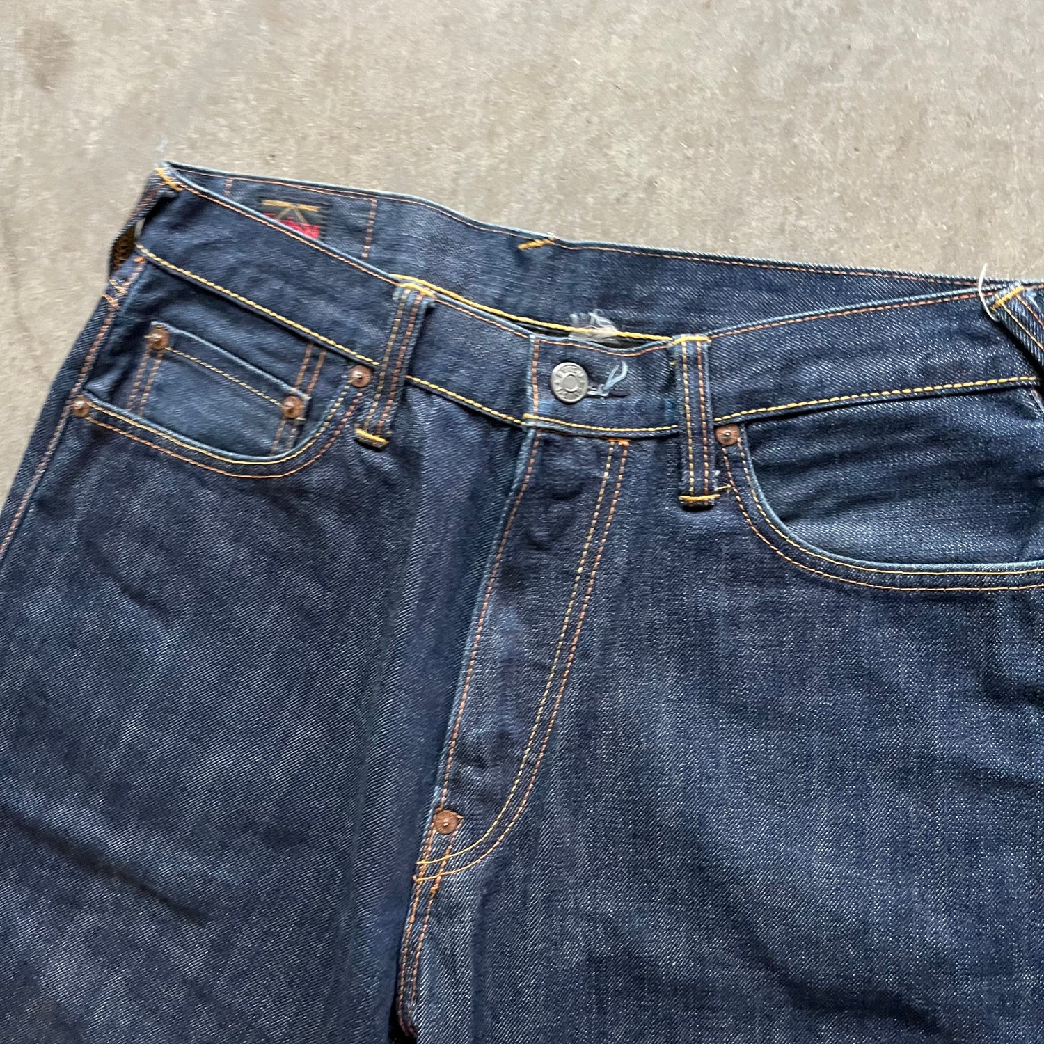 30x26 00s Smiley Face Evisu Jeans