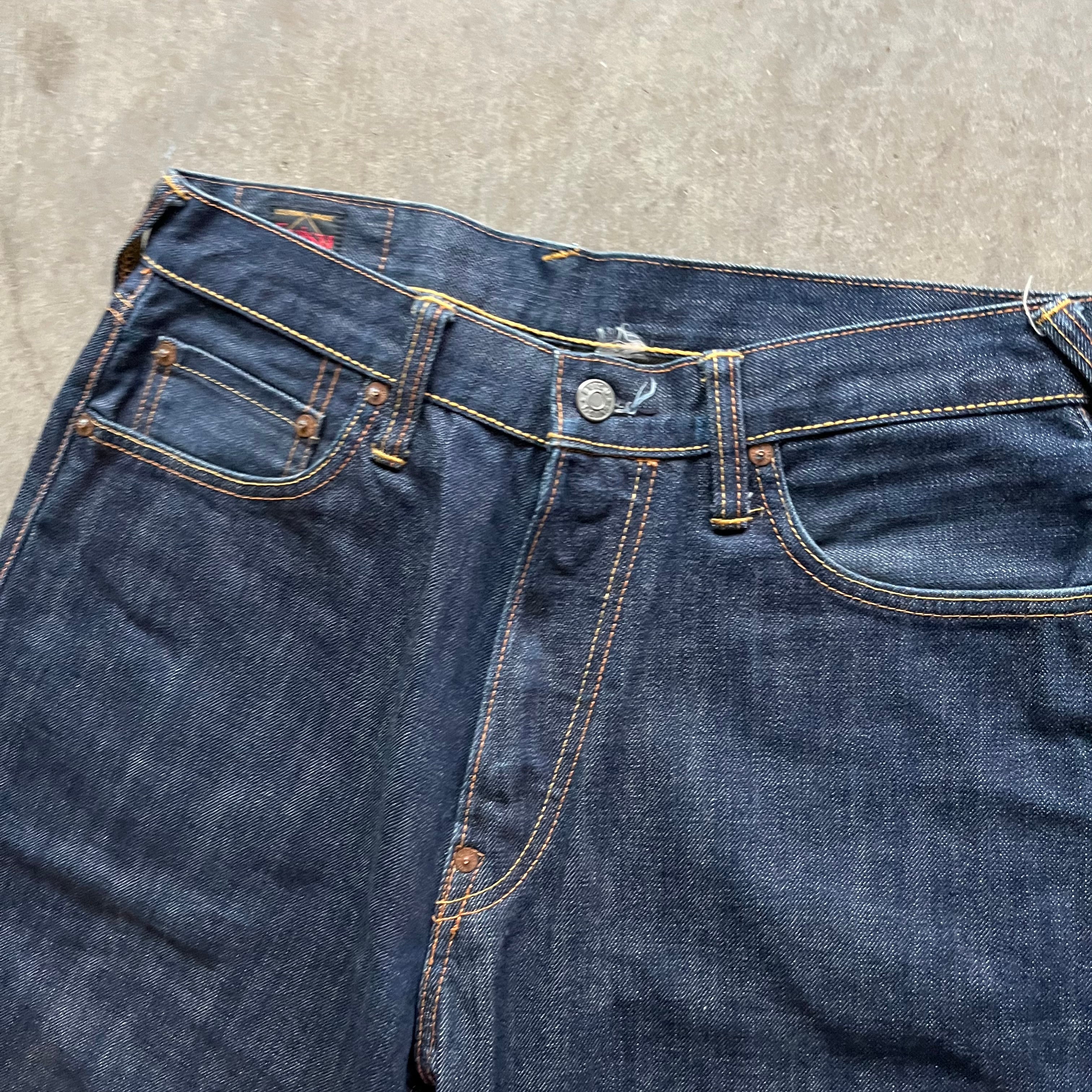 30x26 00s Smiley Face Evisu Jeans