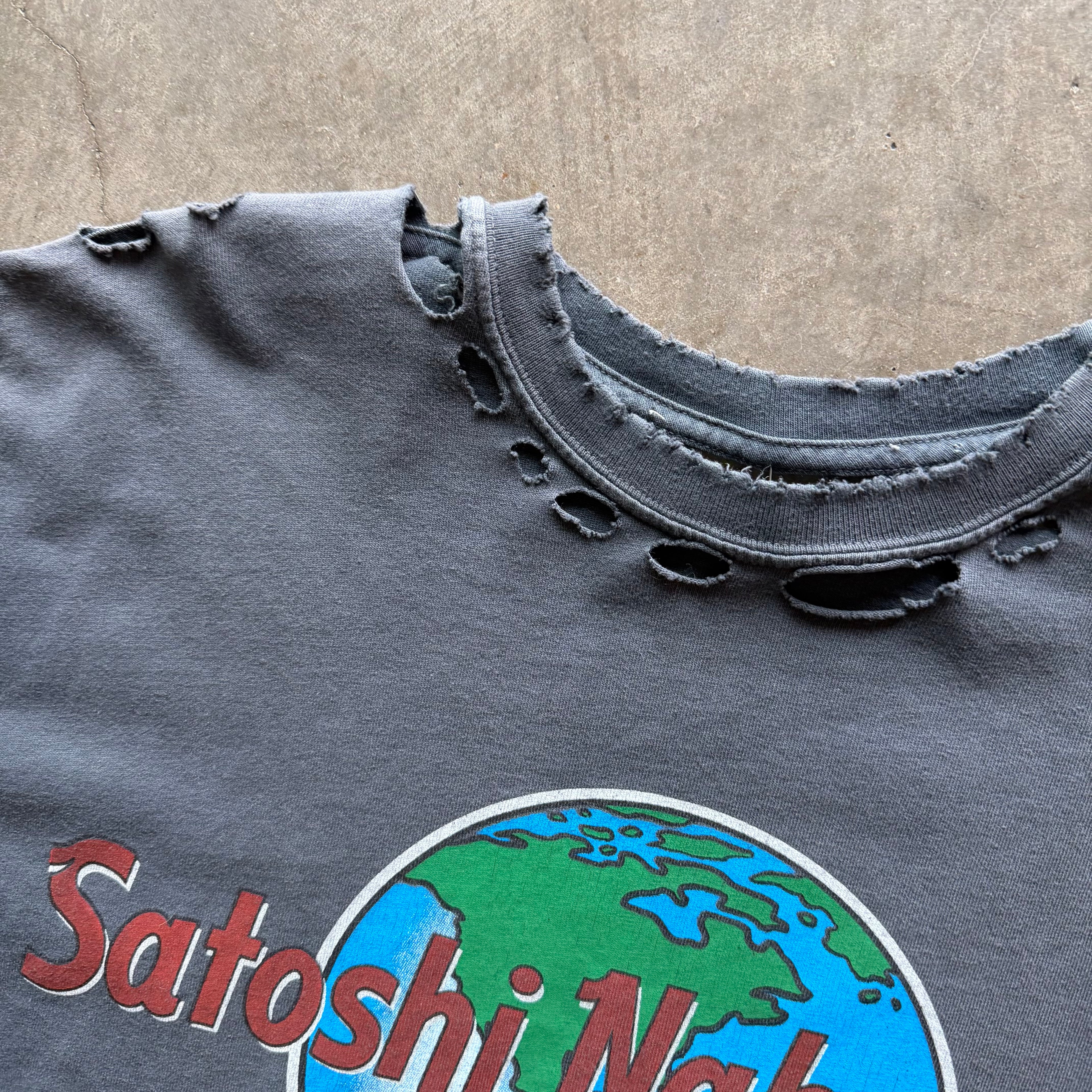 L 1969 Satoshi Nakamoto Rock Tee