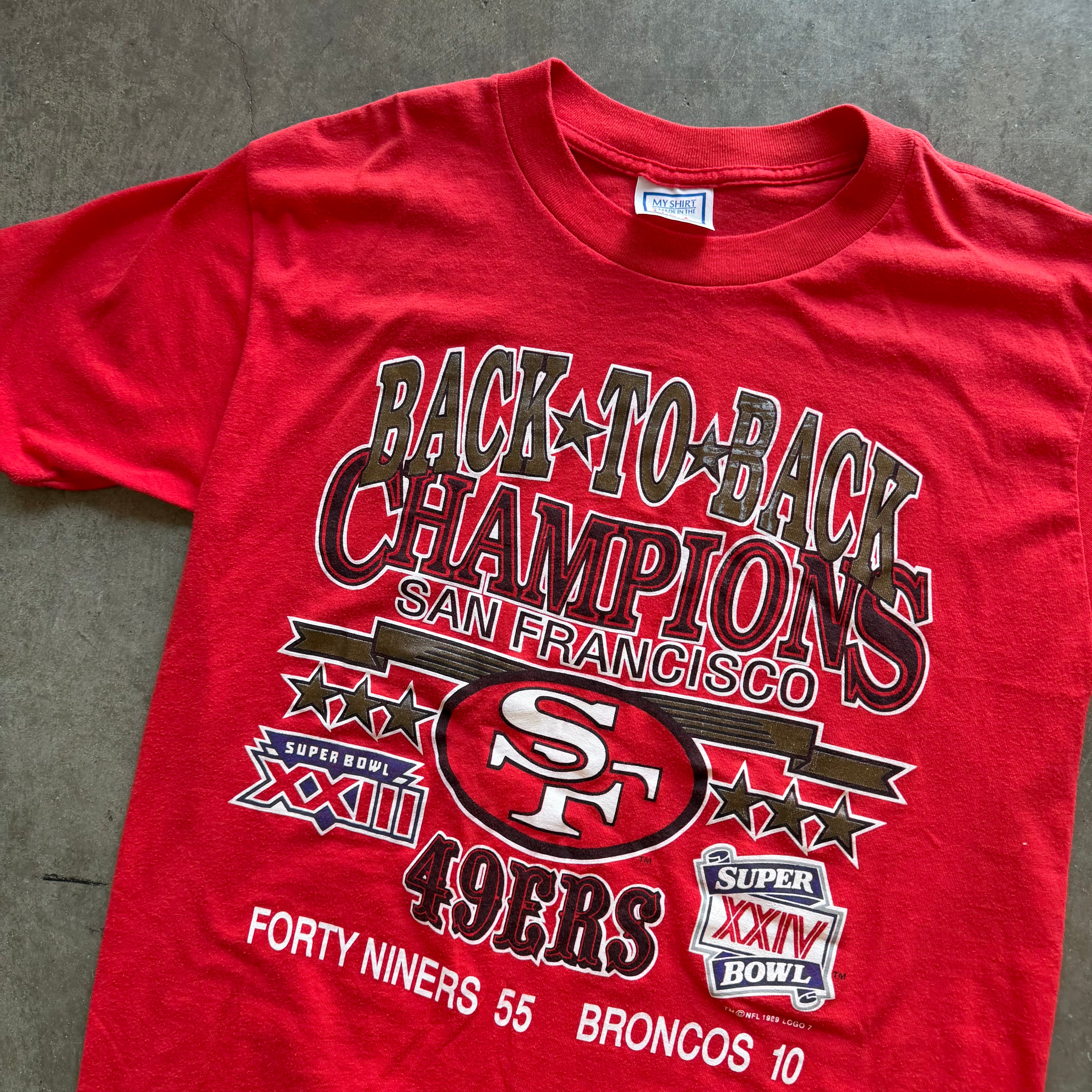 L 90 49ers Super Bowl Tee