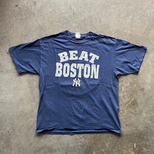 XL 00s Yankees Beat Boston Tee