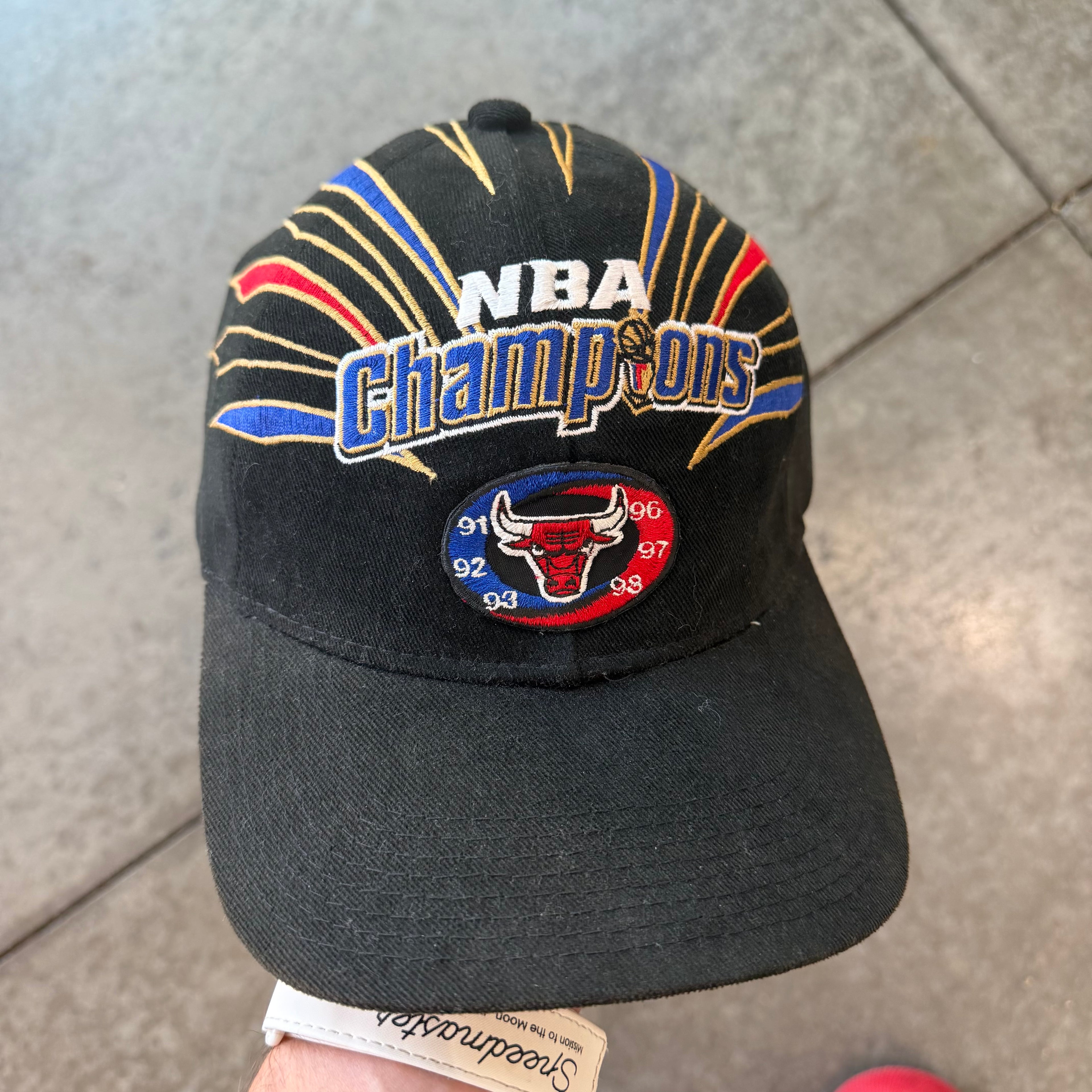 90s Chicago Bulls NBA Champions Hat