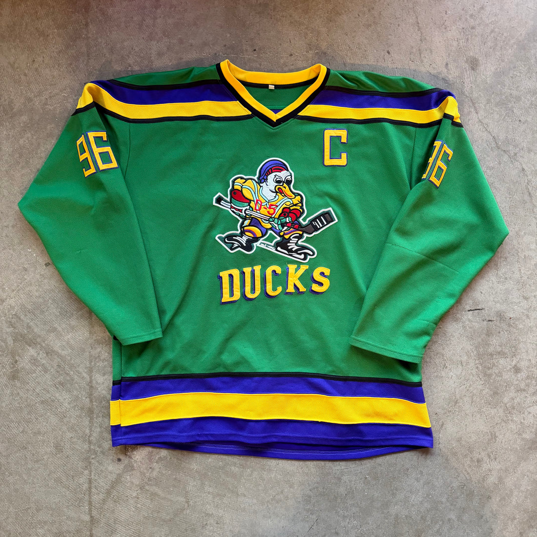 XXL 90s Bootleg Conway Mighty Ducks Jersey