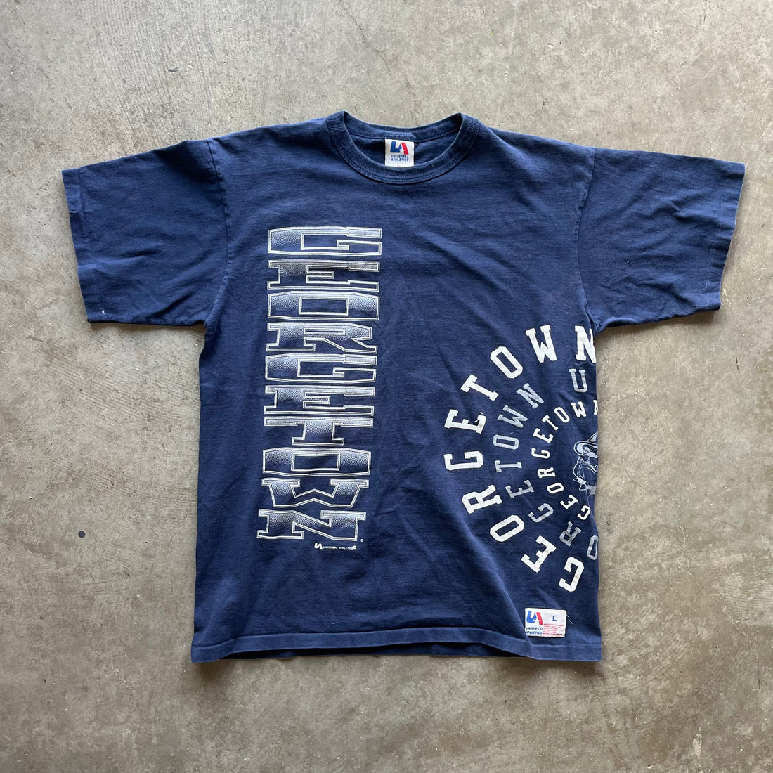L 90s Georgetown Hoyas Tee