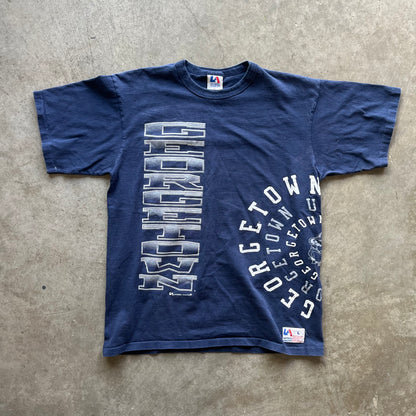 L 90s Georgetown Hoyas Tee