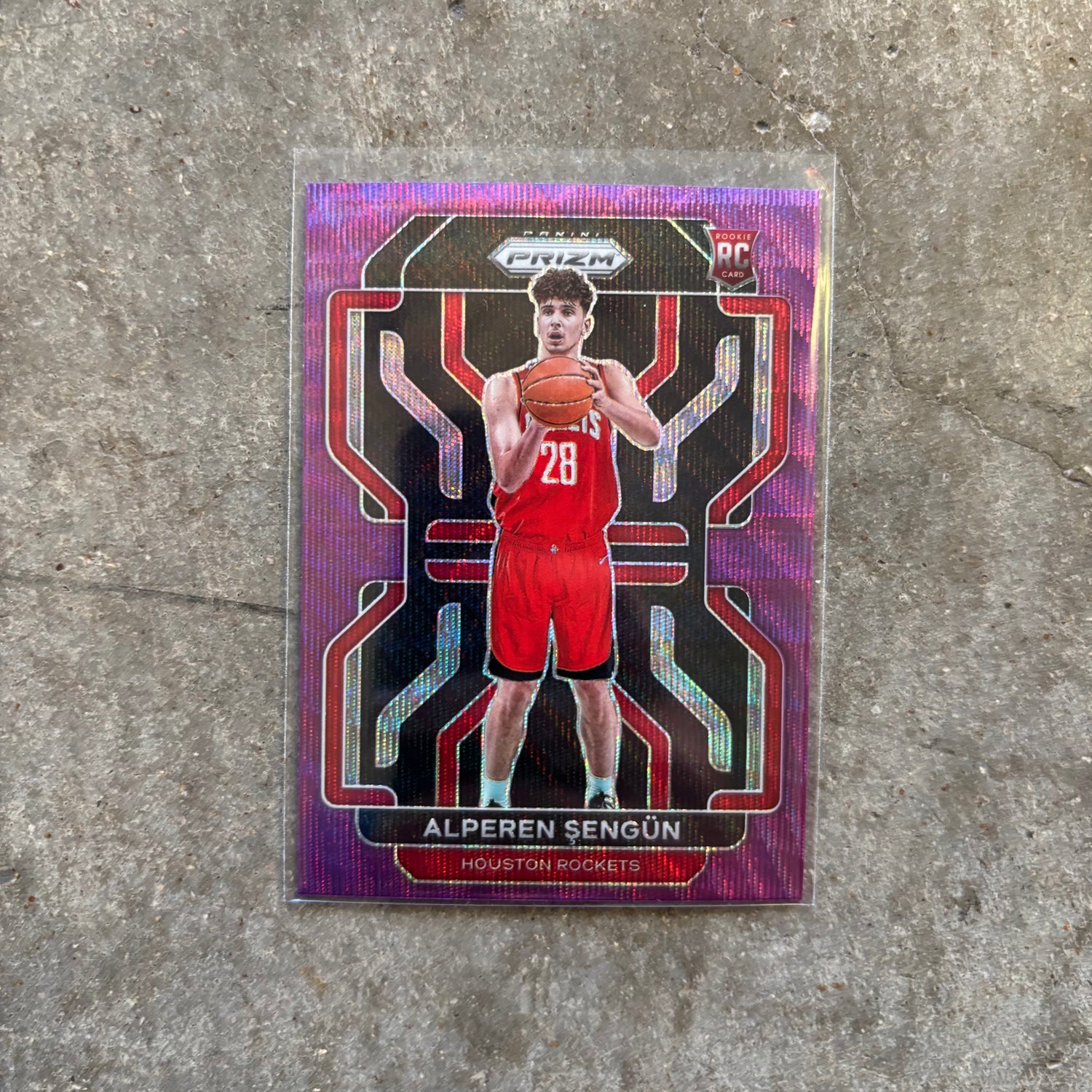 Alperen Sengun 2018 Purple Wave Prizm Rookie