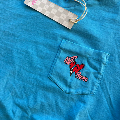 M Matty Boy Anti Promo Heart Tee Blue
