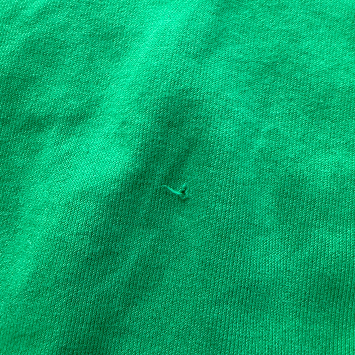L 90s Green Polo Quarter Zip