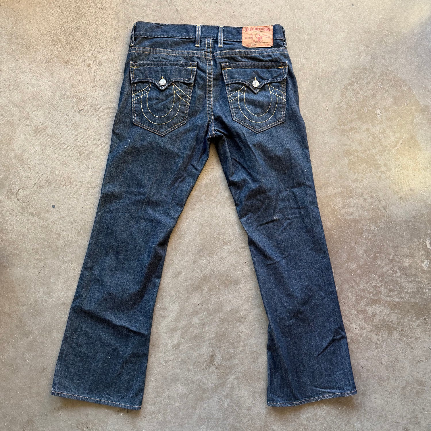 38x34 Dark Wash True Religion Jeans