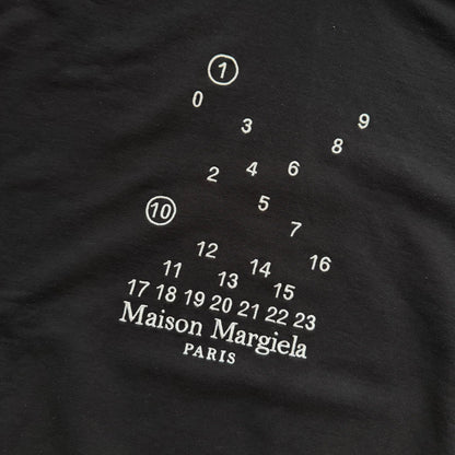 XL Maison Margiela Numbers Logo Hoodie