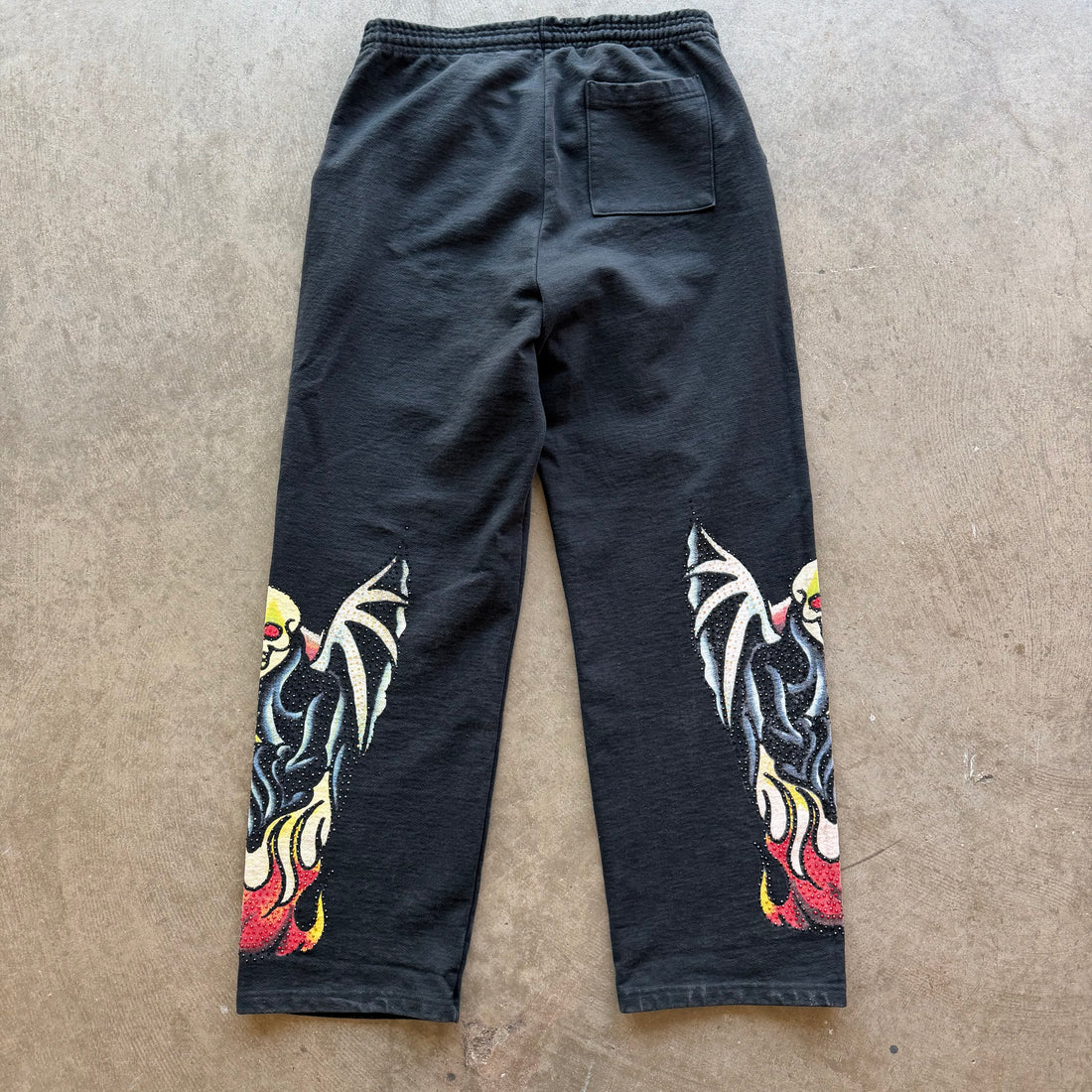 XL Ed Hardy Ken Carson Sequin Sweatpants