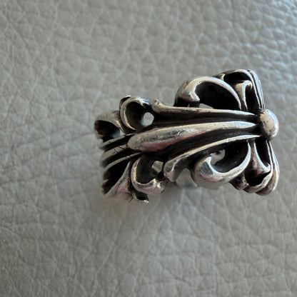 6.5 Chrome Hearts Open Floral Ring
