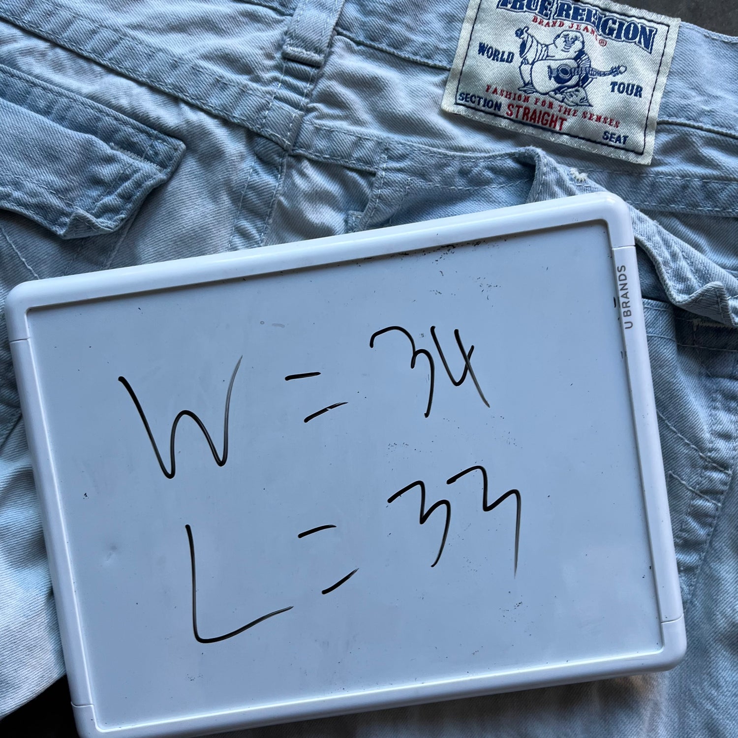 34x33 True Religion Jeans