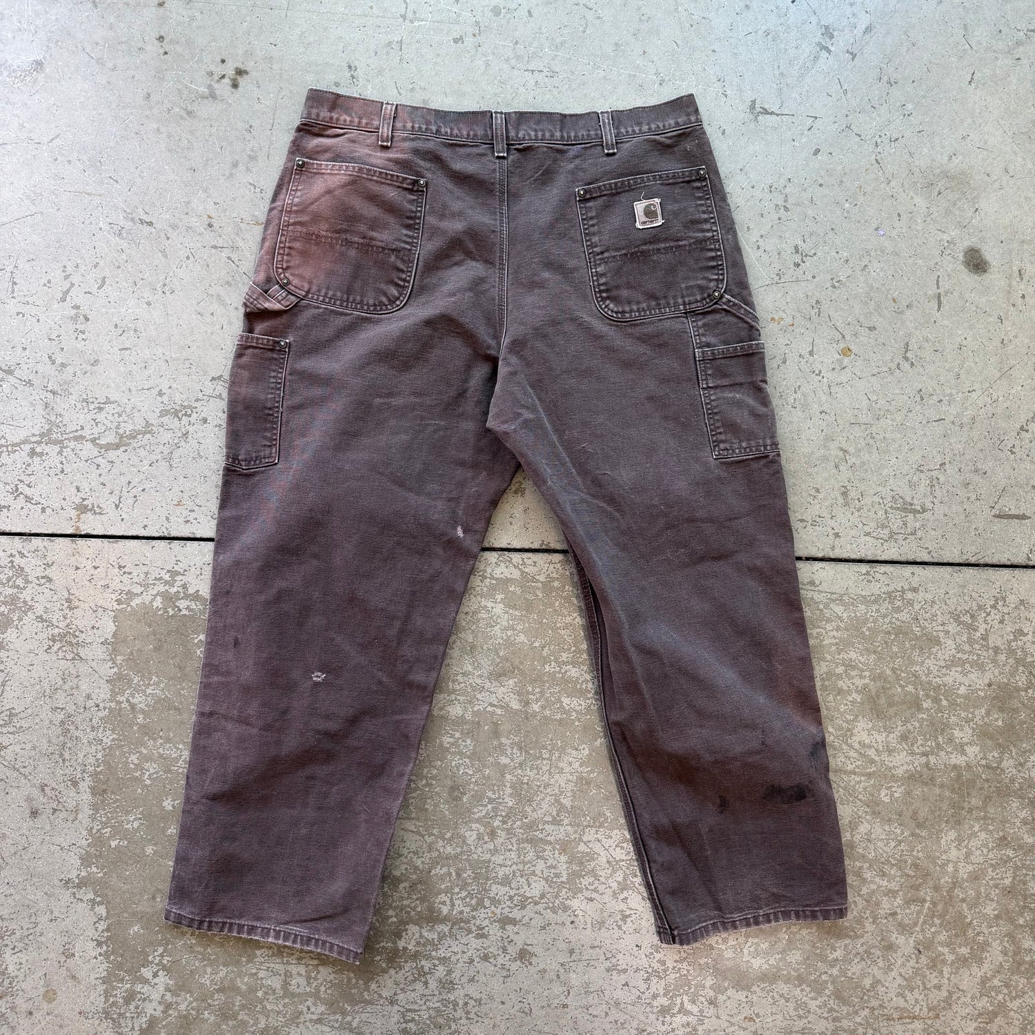 38x32 Faded Carhartt Double Knees