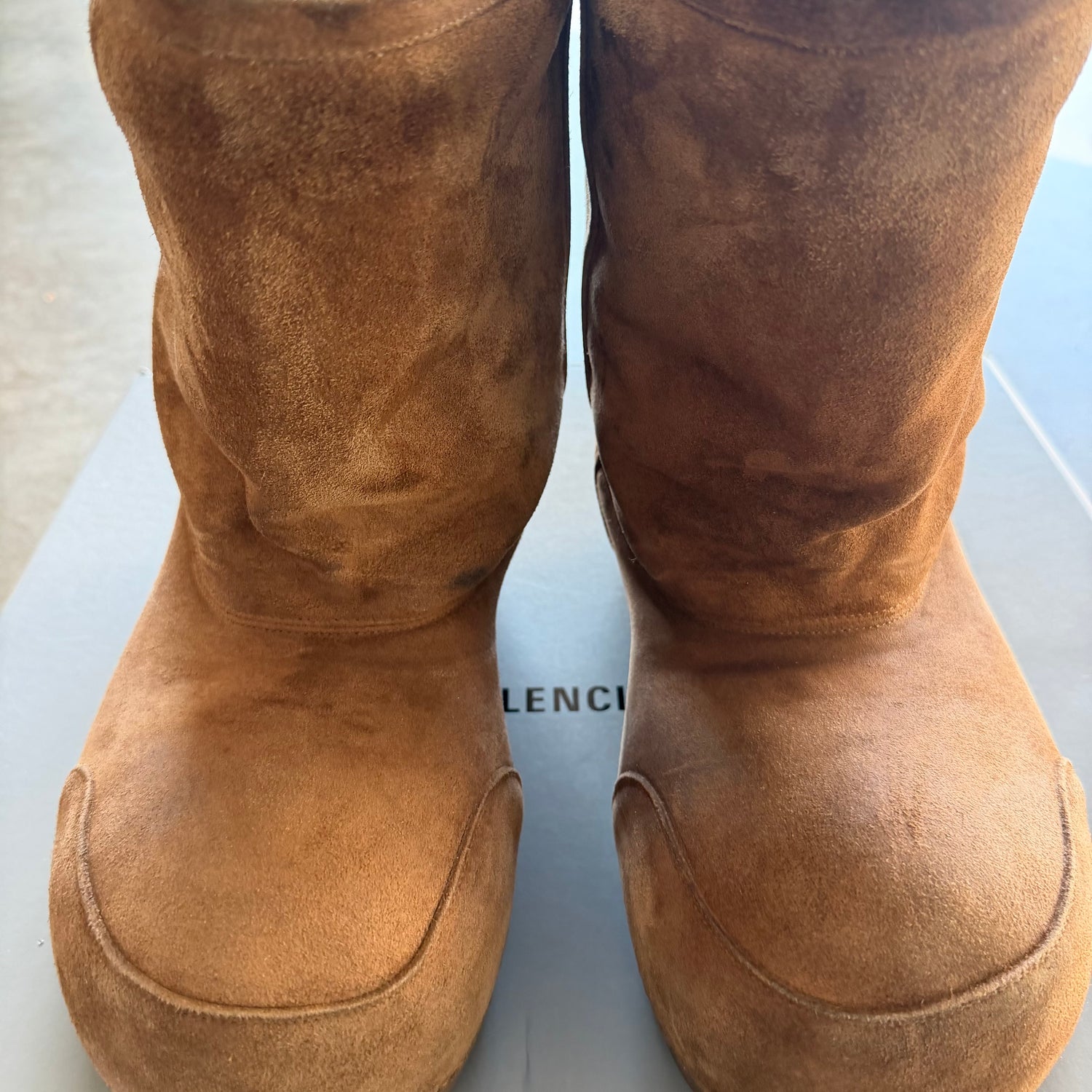 10 Balenciaga Alaska Boot Brown