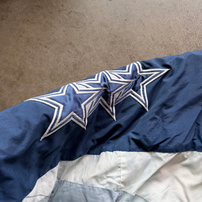 XL 90s Faded Pro Player Dallas Cowboys Hooded Jacket