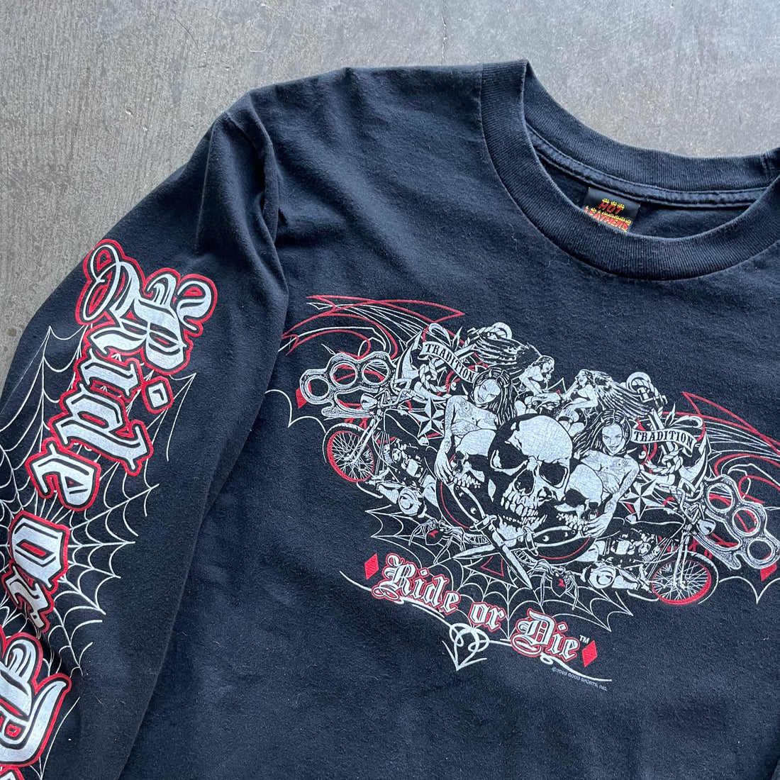 L 08 Ride or Die Motorcycle Longsleeve