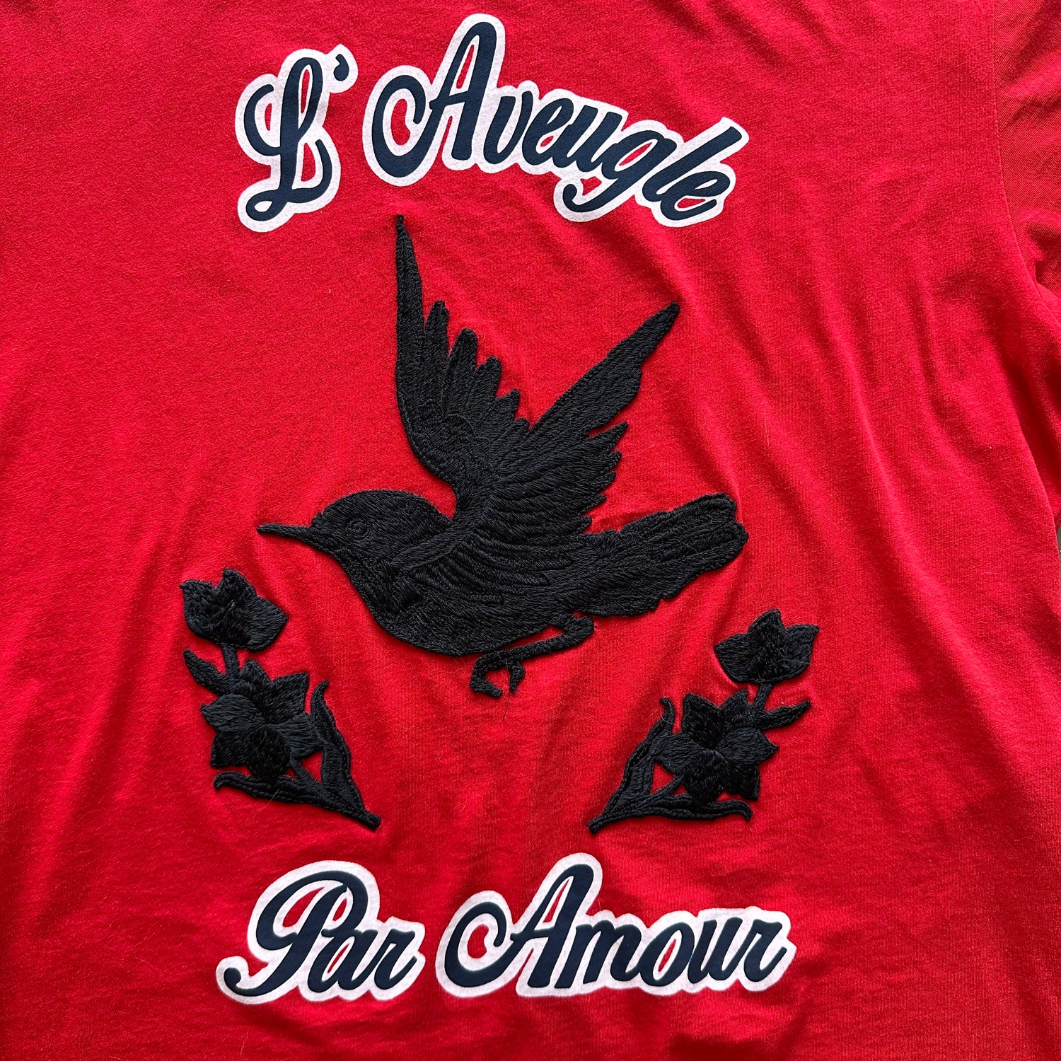 M 00s Gucci Black Dove Tee