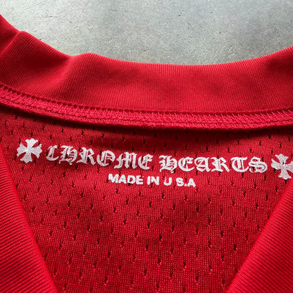 L Chrome Hearts Matty Boy Mesh Jersey Red