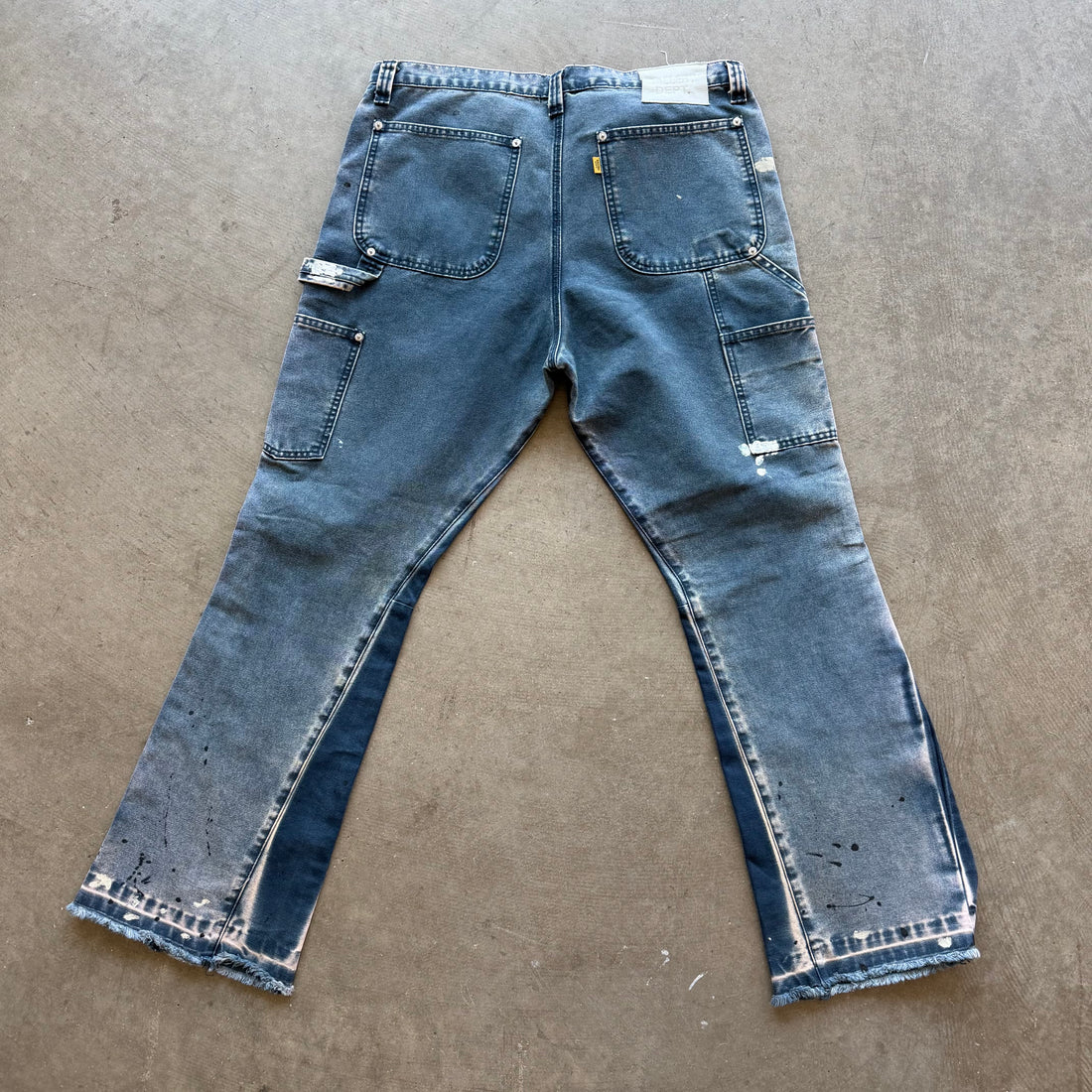 38x32 Gallery Dept. Flared Double Knees Navy