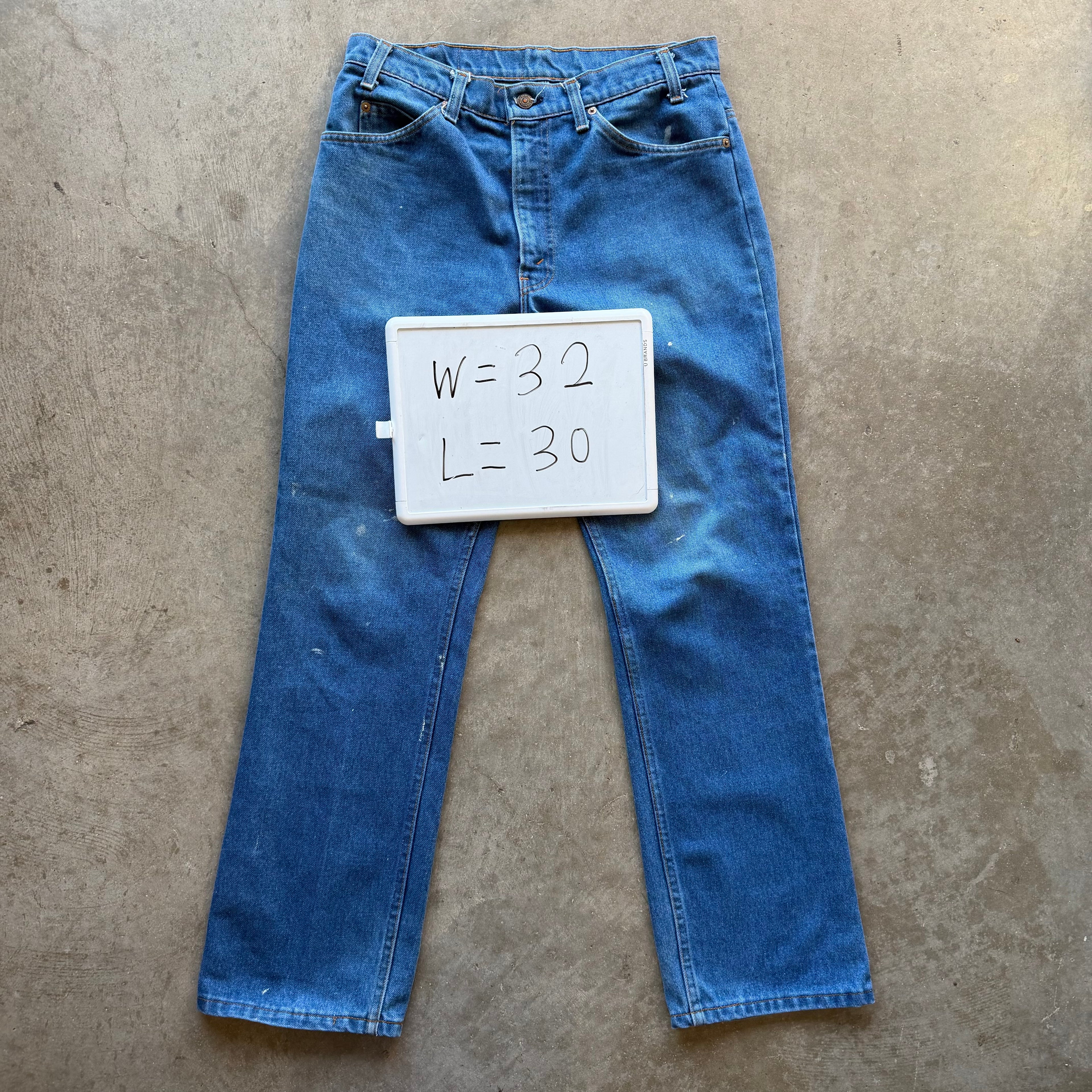 32x30 80s Levis Orange Tabs