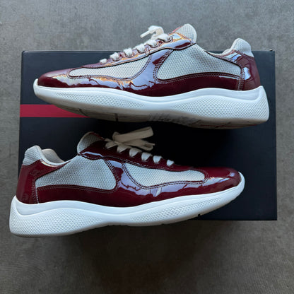 Used 9.5 Prada America Cups Maroon