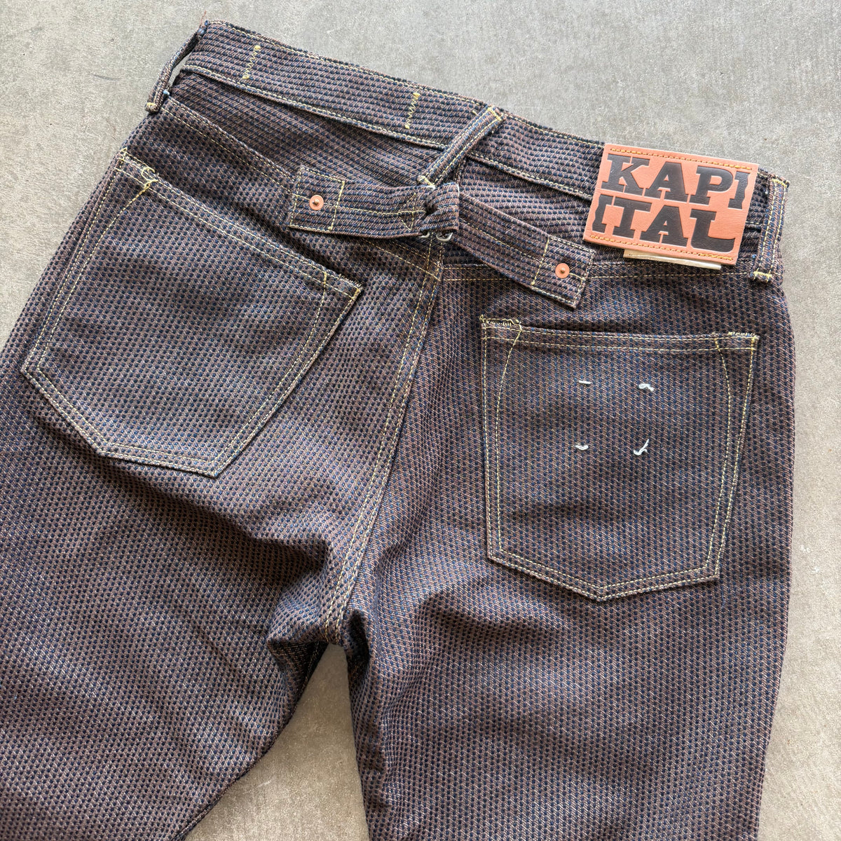 31x33 Kapital Century 5P Monkey Cisco Denim