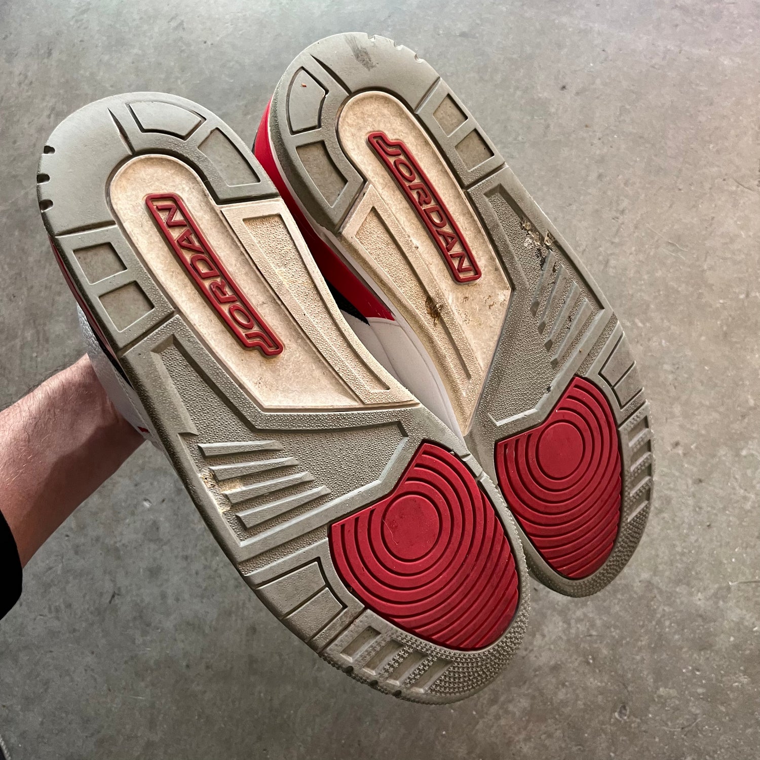 13 Used 2013 Fire Red Jordan 3