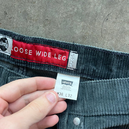 36x32 90s DS Levis Silver Tabs