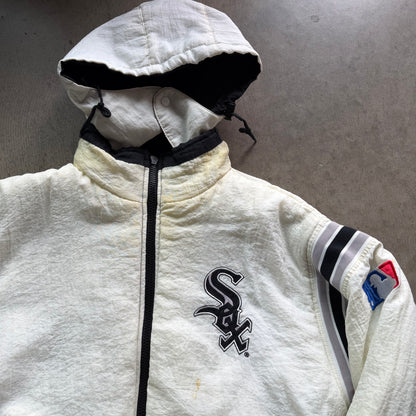 L 90s Reversible Pro Player White Sox Hoodie