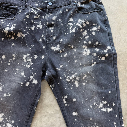 40x32 Homme Femme Bleached Jeans