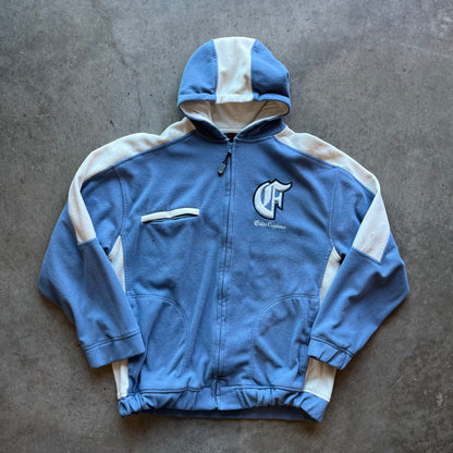 L Y2K Fubu Fleece Full Zip Hoodie