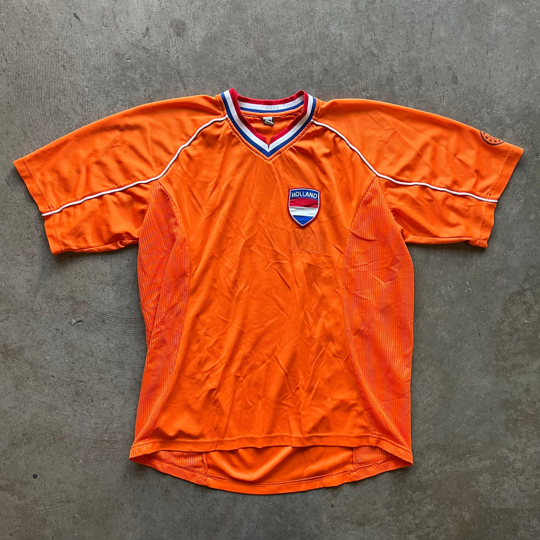 L 90s Holland Soccer Jersey