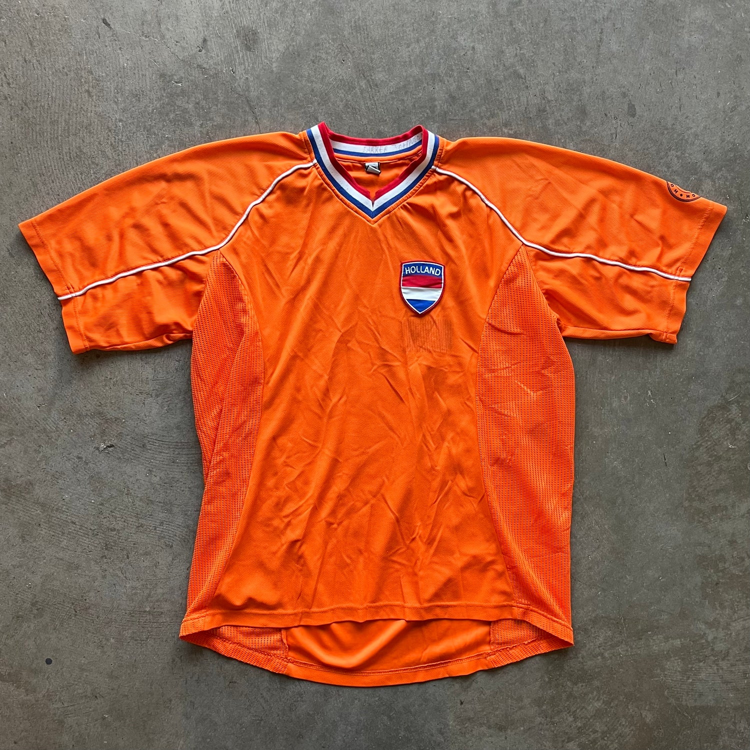 L 90s Holland Soccer Jersey