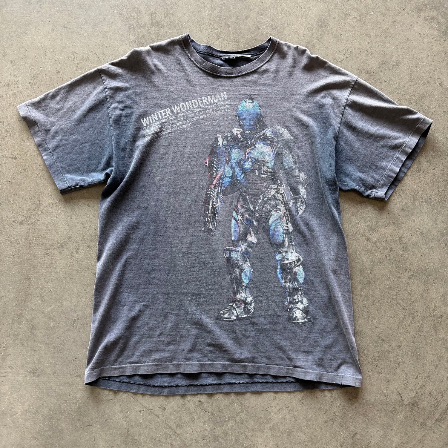 XL Mr Freeze Batman Movie Promo Tee