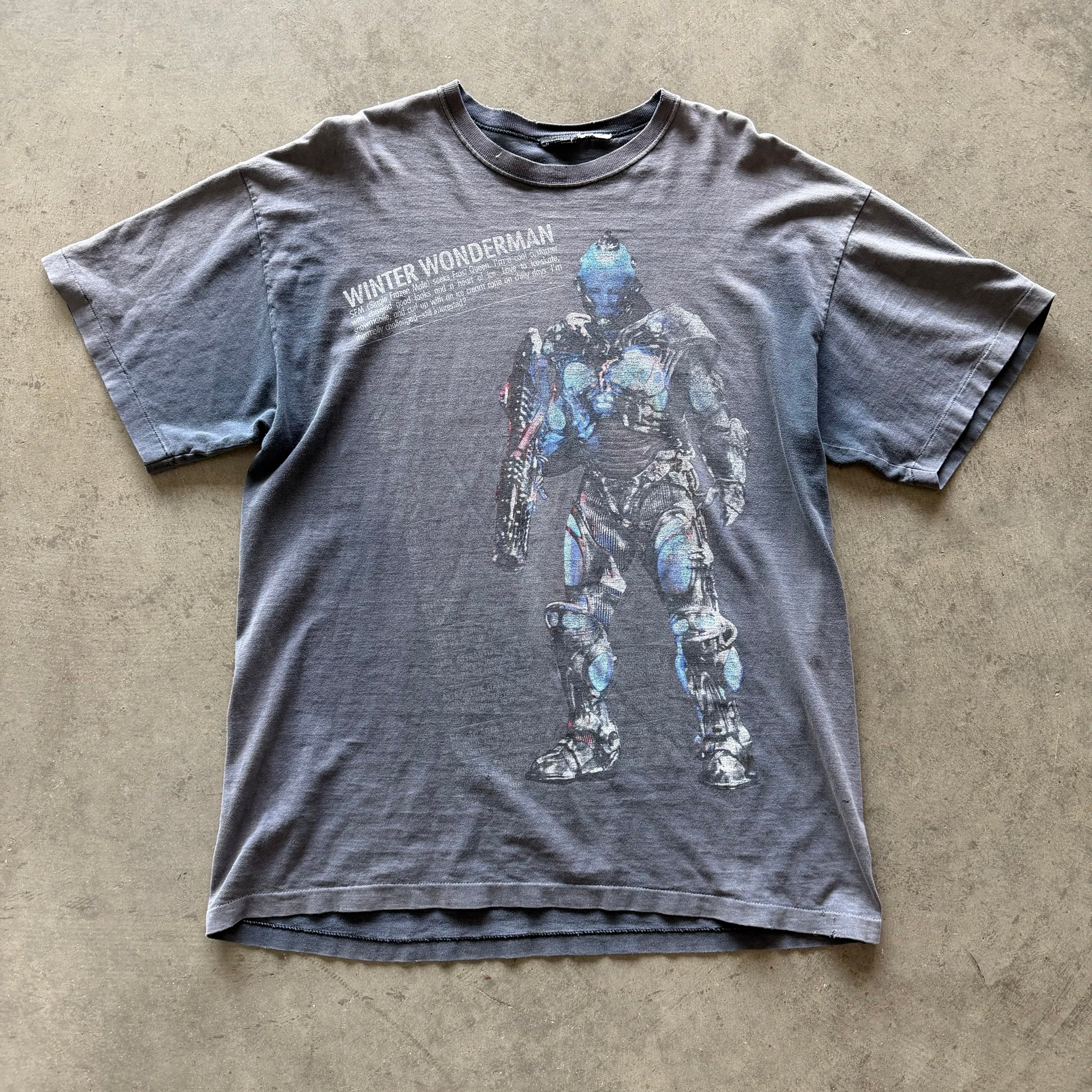 XL Mr Freeze Batman Movie Promo Tee